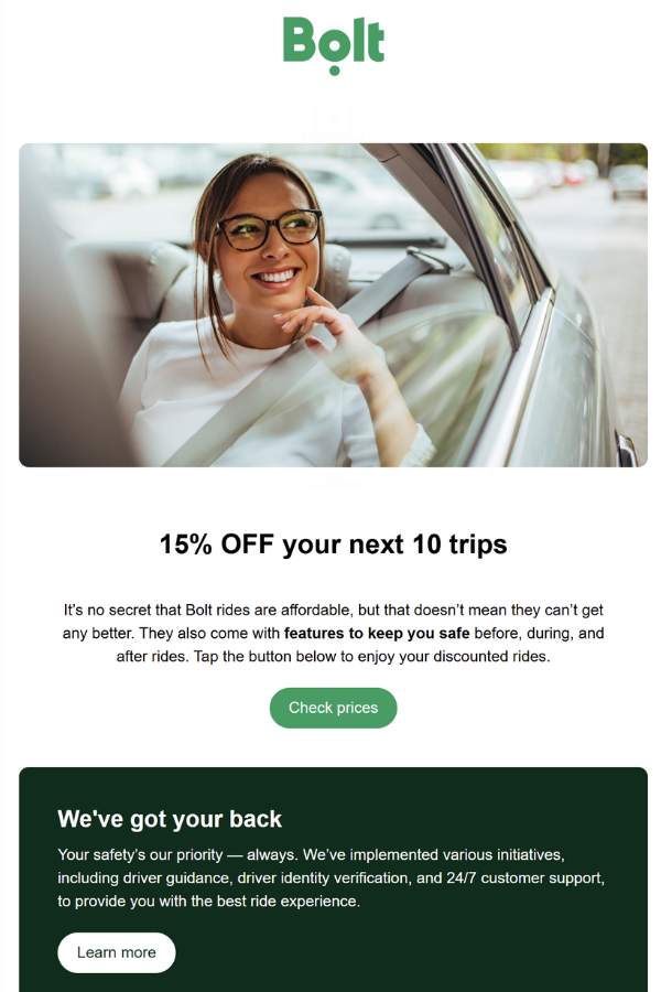 Bolt Newsletter Email Template